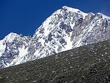 12 First View Of Shishapangma Southwest Face Close Up From Plateau As Trek Nears Shishapangma Southwest Advanced Base Camp